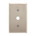 Product Image of Power Outlet & Locking Wallplate, Stainless Steel, Corbin Locking Switch Cutout, Single-Gang, AH1188
