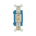 Product Image of Arrow Hart Toggle Switch, Lighted, #14-10 Awg, 15A, 120/277V, Screw, Ivory, 1-Pole, Phenolic, AH1201LTV