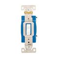 Product Image of Arrow Hart Toggle Switch, #14-10 Awg, 15A, Flush Mount, 120/277V, Screw, White, 1-Pole, AH1201W