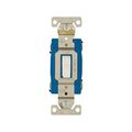 Product Image of Arrow Hart Toggle Switch, #14-10 Awg 15A, 120/277V, Load Type: Motor Control, Fan, 2-Pole, AH1202W