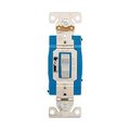 Product Image of Arrow Hart Toggle Switch, #14-10 Awg, 15A, 120/277V, Back & Side, Screw, Gray, 3-Way, AH1203GY