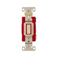 Product Image of Arrow Hart Toggle Switch, #14-10 Awg, 20A, 120/277V, Back & Side, Screw, Ivory, 3-Way, AH1223V