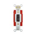 Product Image of Arrow Hart Toggle Switch, #14-10 Awg, 20A, 120/277V, Back & Side Wiring, Screw, Brown, 4-Way, AH1224B