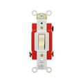 Product Image of Arrow Hart Toggle Switch, #14-10 Awg, 20A, 120/277V, Back & Side, Screw, Ivory, 4-Way, AH1224V