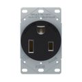 Product Image of Power Receptacle Ah1254W-Box, AH1254BK-BOX