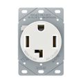 Product Image of Receptacle Single Flush 30A 125/250V 3P4W Str, White, AH1257W-F