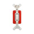 Product Image of Arrow Hart Toggle Switch, #14-10 Awg 20A, 120/277V, Load Type: Motor Control, Fan, 1-Pole, AH1995W