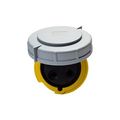 Product Image of Arrow Hart Pin & Sleeve Connector, #4 -1/0 Awg #12-#16 Awg 100A 125V, 2-Pole 3-Wire, Female, AH3100C4W