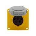 Product Image of Arrow Hart Pin & Sleeve Receptacle, #12-#10 Awg 20A 125V, Ip67, Ip69K, 2-Pole 3-Wire, Female, AH320R4W