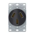 Product Image of Power Receptacle Ah32W-F, AH32BK-F