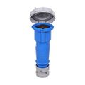 Product Image of Arrow Hart Pin & Sleeve Connector, #10-#2 Awg 30A, 250V, Blue, Ip69K, 2-Pole 3-Wire, Female, AH330C6W