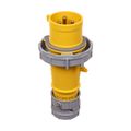 Product Image of Arrow Hart Pin & Sleeve Plug, #10-#2 Awg 30A 125V, Ip67, Ip69K, 2-Pole 3-Wire 0.433-0.985", Male, AH330P4W