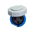Product Image of Arrow Hart Pin & Sleeve Connector, 60/63A, 2-Pole, #8-#2 Awg #10-#2 Awg (Ground), #12-#16 Awg, AH360C6WDR