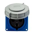 Product Image of Arrow Hart Pin & Sleeve Receptacle, 60/63A, 2-Pole, #8-#2Awg #10-#2 Awg (Ground), #12-#16 Awg, AH360R6WDR