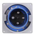 Product Image of Arrow Hart Pin & Sleeve Inlet, 100A 250V/125A 200-250V, 3-Pole, #4 -1/0Awg, #12 -#16 Awg, 4 Wire, AH4100B9WDR