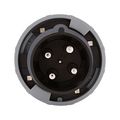 Product Image of Arrow Hart Pin & Sleeve Plug, #4 -1/0 Awg #12-#16 Awg 100A, 600V, Black, Male, 30 Hp, AH4100P5W