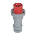 Product Image of Arrow Hart Pin & Sleeve Plug, 100/125A 380-415V, 3-Pole #4 -1/0 Awg #12-#16 Awg 4 Wire, AH4100P6WDR