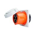 Product Image of Arrow Hart Pin & Sleeve Receptacle, #4 -1/0 Awg #12-#16 Awg 100A, 125/250V, Orange, Female, AH4100R12W