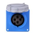 Product Image of Arrow Hart Pin & Sleeve Receptacle, 16/20A, 16A 250V/20A 200-250V, 3-Pole, #12 -#10 Awg, 4 Wire, AH420R9WDR