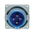 Product Image of Arrow Hart Pin & Sleeve Inlet, Ip69K Rated, 30A 250V/32A 200-250V, 3-Pole, #10 -#2 Awg, 4 Wire, AH430B9WDR