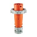 Product Image of Arrow Hart Pin & Sleeve Plug, #10-#2 Awg 30A, 125/250V, Orange, Ip69K, 3-Pole, 4-Wire, Male, AH430P12W
