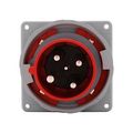 Product Image of Arrow Hart Pin & Sleeve Inlet, #8-#2 Awg #10-#2 Awg (Ground), #12-#16 Awg 60A, 480V, Red, Male, AH460B7W