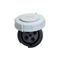 Product Image of Arrow Hart Pin & Sleeve Connector, #8-#2 Awg #10-#2 Awg (Ground), #12-#16 Awg 60A, 600V, Female, AH460C5W