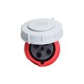 Product Image of Arrow Hart Pin & Sleeve Connector, #8-#2 Awg #10-#2 Awg (Ground), #12-#16 Awg 60A, 480V,Female, AH460C7W