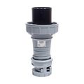Product Image of Arrow Hart Pin & Sleeve Plug, #8-#2 Awg #10-#2 Awg (Ground), #12-#16 Awg 60A, 600V, Black, Male, AH460P5W