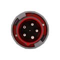 Product Image of Arrow Hart Pin & Sleeve Plug, #4 -1/0 Awg #12-#16 Awg 100A, Y 277/480V, Red, Male, 20 Hp, 3Ph, AH5100P7W