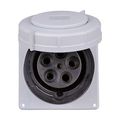 Product Image of Arrow Hart Pin & Sleeve Receptacle, #4 -1/0 Awg #12-#16 Awg 100A, Y 347/600V, Black, Female, AH5100R5W