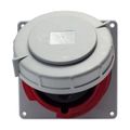 Product Image of Arrow Hart Pin & Sleeve Receptacle, 100/125A 200-415V, 4-Pole, #4 -1/0 Awg, #12 -#16 Awg, 5 Wire, AH5100R6WDR