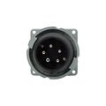 Product Image of Arrow Hart Pin & Sleeve Inlet, #12-#10 Awg 20A, Y 347/600V, Black, Male, 7-1/2 Hp, 3Ph, AH520B5W