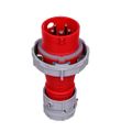 Product Image of Arrow Hart Pin & Sleeve Plug, 16/20A 200-415V, 4-Pole, 0.433-0.84In (1.10-2.5Cm) Cable Dia., AH520P6WDR