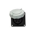 Product Image of Arrow Hart Pin & Sleeve Receptacle, #12-#10 Awg 20A, Y 347/600V, Black, Female, 7 1/2 Hp, 3Ph, AH520R5W