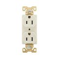 Product Image of Arrow Hart Industrial Duplex Receptacle, #14-10 Awg 15A 125V, Light Almond, Duplex, AH5252LA