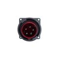 Product Image of Arrow Hart Pin & Sleeve Inlet, #10-#2 Awg 30A, Y 277/480V, Red, 4-Pole, 5-Wire, Male, 10 Hp, AH530B7W