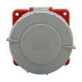 Product Image of Arrow Hart Pin & Sleeve Receptacle, #10-#2 Awg 30A, Y 277/480V, Red, Female, 10 Hp, 3Ph, AH530R7W