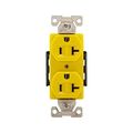 Product Image of Arrow Hart Corrosion Resistant Straight Blade Duplex Receptacle, #14-10 Awg 20A 125V, AH5362CRY