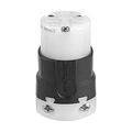 Product Image of Arrow Hart Ultra Grip Straight Blade Connector, #16-#12 Awg 20A, 250V, 6-20P, 2-Pole 3-Wire, AH5469