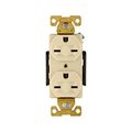 Product Image of Arrow Hart Industrial Duplex Receptacle, #14-10 Awg 15A, 250V, Ivory, 6-15R, Duplex, AH5662V