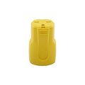 Product Image of Arrow Hart Quick Grip Straight Blade Connector, #16-12 Awg 15A, 250V, 6-15R, 2-Pole 3-Wire, AH5669Y
