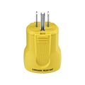 Product Image of Arrow Hart Corrosion Resistant Straight Blade Plug #18 To #12 Awg 15A 125V, 5-15P, 2-Pole 3-Wire, AH5965CR