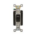 Product Image of Manual Motor Controller, Switch Only, #14-8 Awg 40A, Panel, 600V, Maintained Contact, Black, AH6808UCO