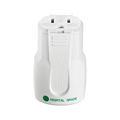 Product Image of Arrow Hart Quick Grip Straight Blade Connector, #18-12 Awg 15A 125V, White, 2-Pole 3-Wire, AH8119W