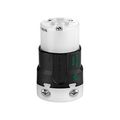 Product Image of Arrow Hart Auto Grip Straight Blade Connector, #18-12 Awg 15A, 125V, 2-Pole 3-Wire, AH8219HG
