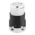 Product Image of Arrow Hart Ultra Grip Straight Blade Connector, #18-12 Awg 15A 125V, 5-20R, 2-Pole 3-Wire, AH8319HG