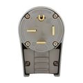 Product Image of Arrow Hart Angled Plug, #12-4 Awg 60A, Range & Dryer, 250V, Gray & 15-60P, 3-Pole, 4-Wire, AH8462AN