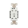 Product Image of Arrow Hart Duplex Receptacle, #14 To 10 Awg 15A, Healthcare, 250V, 6-15R 2-Pole 3-Wire, AH8600W
