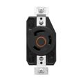 Product Image of Arrow Hart Color Coded Locking Receptacle, #14-8 Awg 30A, 125/250V, L10-30, 3-Pole, 3-Wire, AHCL1030R